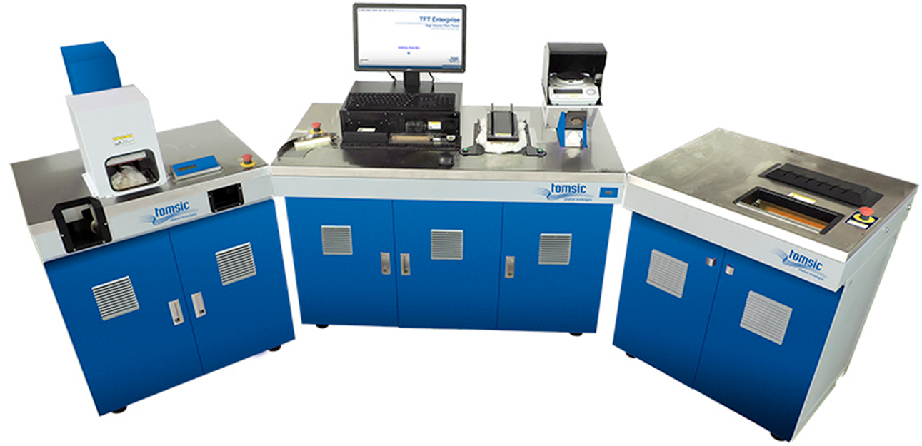 TOMSIC FIBRE TESTING MACHINE